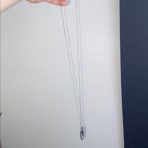 Y2K Forever 21 Long Gold Face Pendant Necklace